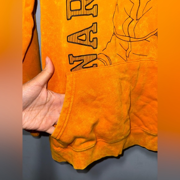 Naruto Shippuden Graphic Tie Dye Hoodie sweatshirt size L GUC* - Picture 3 of 8